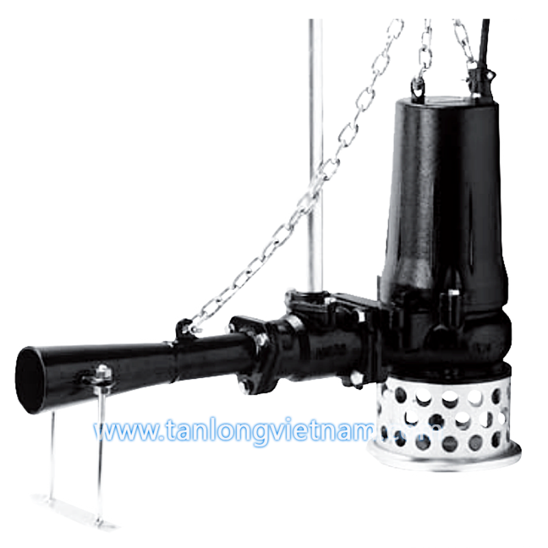 máy bơm chìm tsurumi 8-bers2 series wastewater process pump - tanlongvietnam